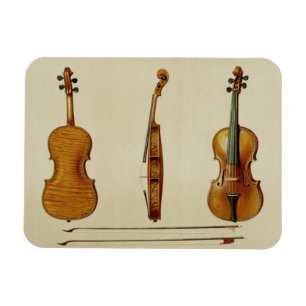 De Hellier violin gemaakt door Antonio Stradivariu Magneet