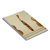 De Hellier violin gemaakt door Antonio Stradivariu Notitieboek (Rechterzijde)