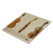 De Hellier violin gemaakt door Antonio Stradivariu Tegeltje (Zijkant)