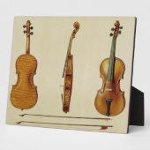 De Hellier viool gemaakt door Antonio Stradivarius Fotoplaat (Zijkant)