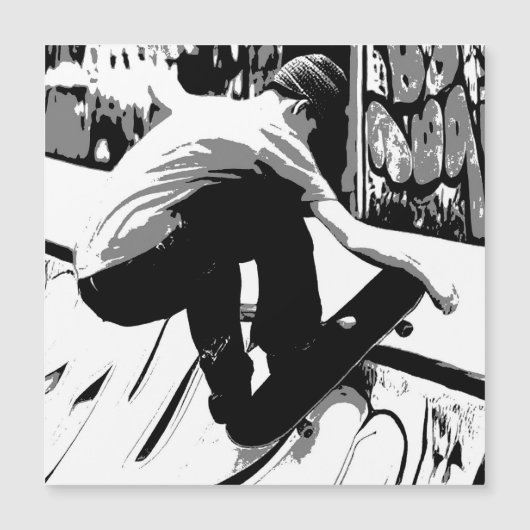 De helling raken - Skateboarder (Voorkant)