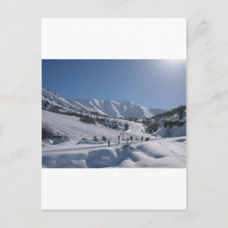 De Helling van de Ski van Chimgan Briefkaart