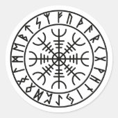 De Helm der Awe Sticker (Voorkant)