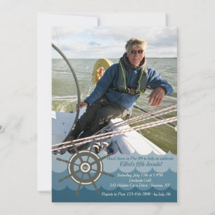 De Helm Photo Invitation Kaart