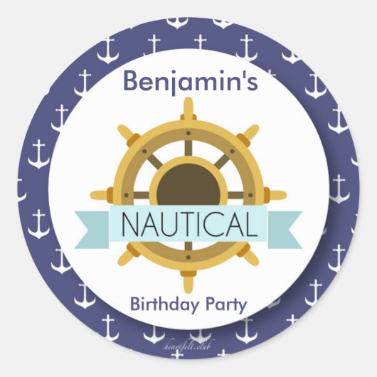 De Helm Sticker (Voorkant)