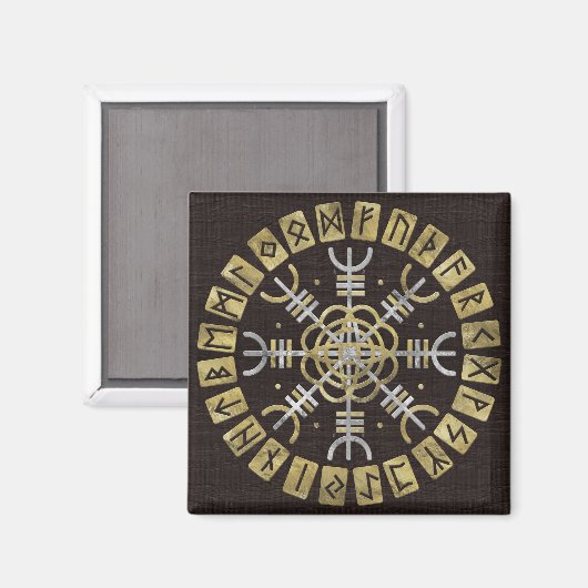 De helm van ontzag magneet (Voorkant / Achterkant)