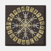 De helm van ontzag magneet (Voorkant)