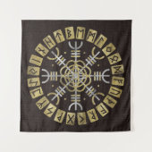 De helm van ontzag wandkleed (Voorkant (horizontaal))