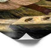 De helpende hand, 1881 door Emile Renouf Perfect Poster (Hoek)