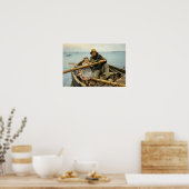 De helpende hand, 1881 door Emile Renouf Poster (Keuken)