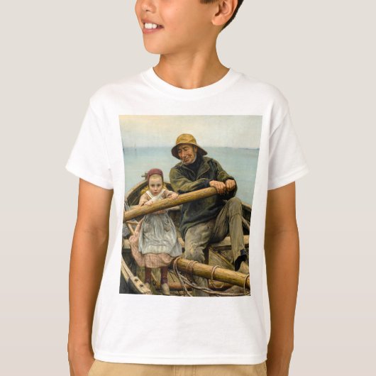De helpende hand, 1881 door Emile Renouf T-shirt (Voorkant)