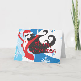 De Helper van de kerstman - Vrolijke Kerstmis Feestdagen Kaart