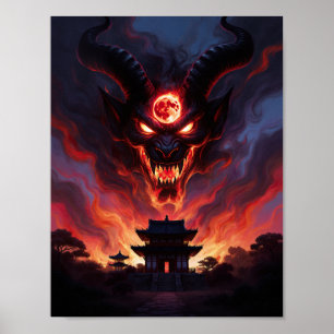 De helse eclips poster