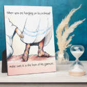 De Hem van zijn kledingplak Fotoplaat (Zijkant)