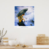 De hemel aanraken poster (Keuken)