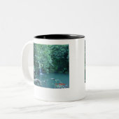 De hemel bestaat tweekleurige koffiemok (Voorkant links)