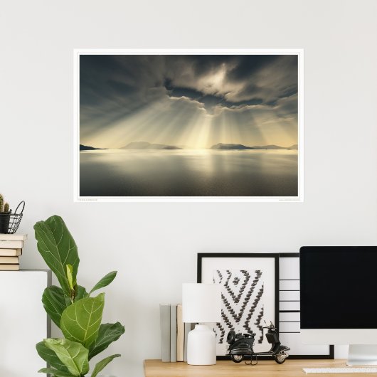 de hemel breekt poster (Thuiskantoor)