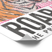 De Hemel Brult, Psalm 19_1 Bijbelvers Poster (Hoek)