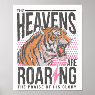 De Hemel Brult, Psalm 19_1 Bijbelvers Poster