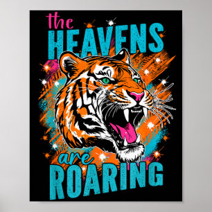 De Hemel Brult Psalm 19_1 Christelijk Geloof Poster