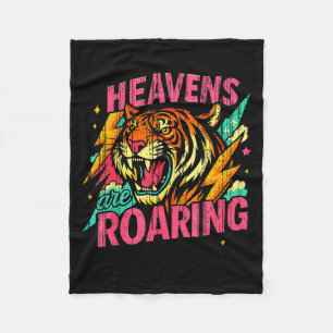 De Hemel Brult Psalm 19_1 Tijger Christelijk Fleece Deken