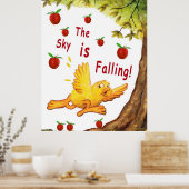 De hemel daalt poster (Keuken)