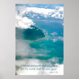 De hemel en de aarde moeten weg - B Poster