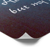 De hemel en de aarde zullen wegkwijnen poster (Hoek)