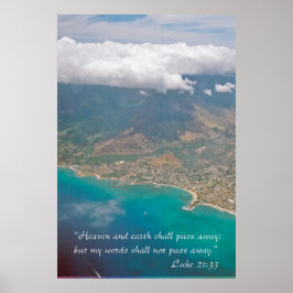 De hemel en de aarde zullen wegkwijnen poster