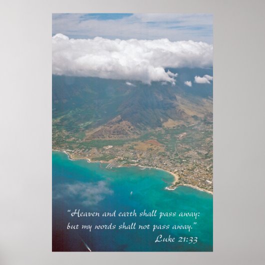 De hemel en de aarde zullen wegkwijnen poster (Voorkant)
