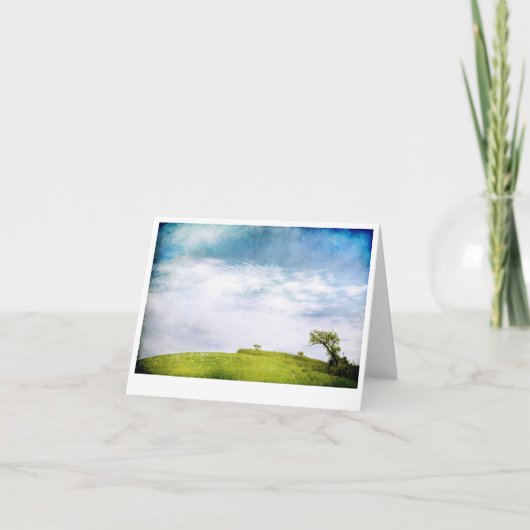 De Hemel en de Bomen van de prairie Kaart (Voorkant)