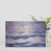 De hemel en de oceaan (door Emil Carlsen) Briefpapier (Staand voorkant)