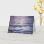 De hemel en de oceaan (door Emil Carlsen) Kaart (Gele Bloem)