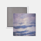 De hemel en de oceaan (door Emil Carlsen) Magneet (Voorkant / Achterkant)