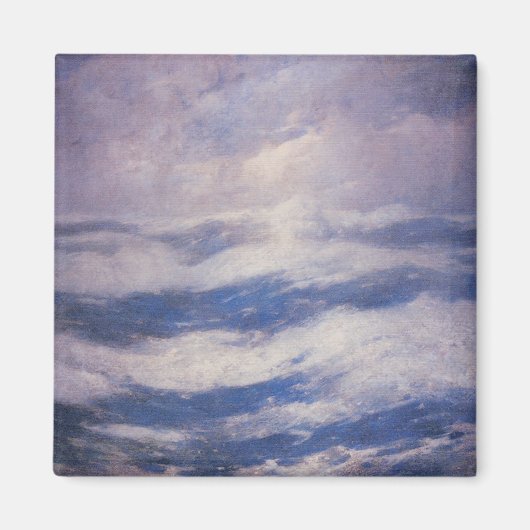 De hemel en de oceaan (door Emil Carlsen) Magneet (Voorkant)