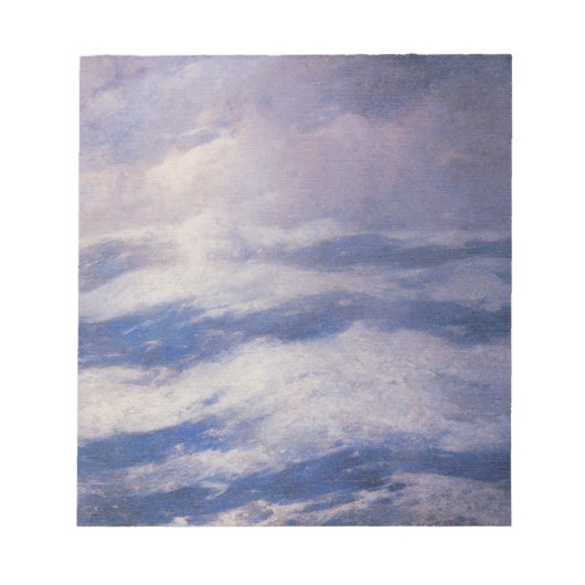 De hemel en de oceaan (door Emil Carlsen) Notitieblok (Voorkant)