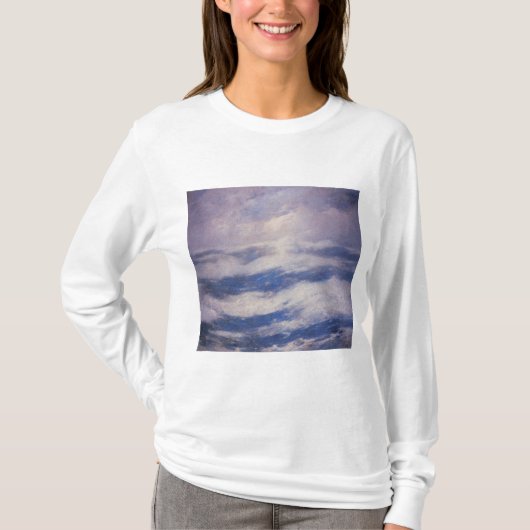 De hemel en de oceaan (door Emil Carlsen) T-shirt (Voorkant)