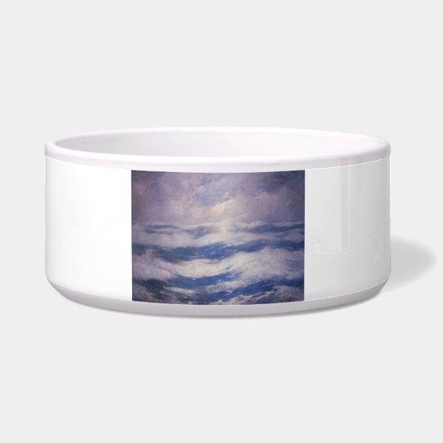 De hemel en de oceaan (door Emil Carlsen) Voerbakje (Voorkant)