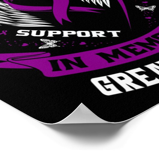 De hemel had een held nodig God groot opa pancreas Poster (Hoek)