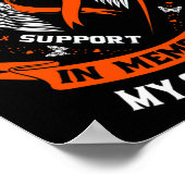 De hemel had een held nodig God koos mijn kleinzoo Poster (Hoek)