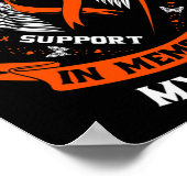 De hemel had een held nodig God koos mijn nichtje  Poster (Hoek)