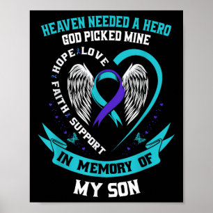 De Hemel Had Een Held Nodig God Koos Mijn Zoon Zel Poster
