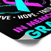 De hemel had een held nodig God Pick Mine Grandson Poster (Hoek)