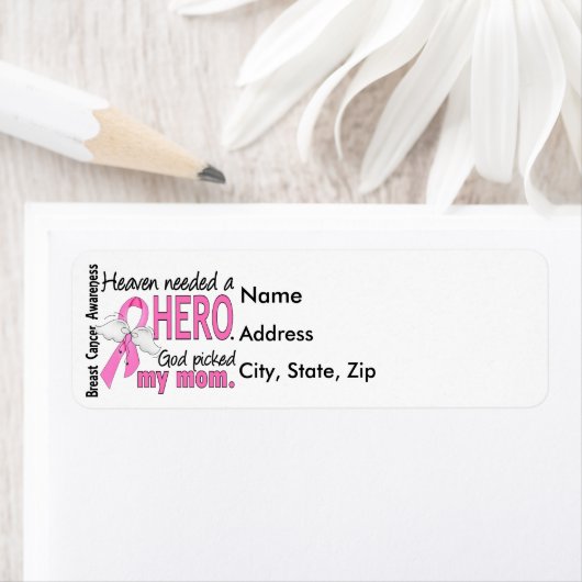 De hemel had een held nodig Moeder Borstkanker Etiket (Insitu)