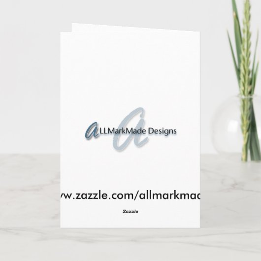 DE HEMEL HEEFT EEN ANDERE ENGEL (MANNETJE) KAART (Achterkant)