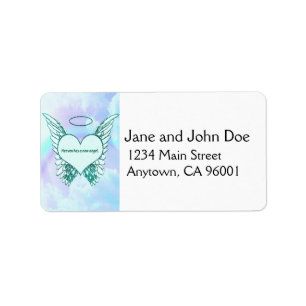 De hemel heeft een nieuwe engel etiket