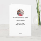 De "hemel het Wenskaart is van een Giftige Tuin" Kaart (Achterkant)