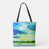 De hemel is de grens tote bag (Achterkant)