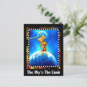 De hemel is de limiet briefkaart (Staand voorkant)