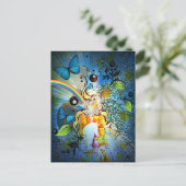 De hemel is de limiet briefkaart (Staand voorkant)